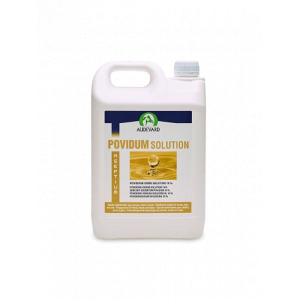 POVIDUM SOLUTION 5 Litres - Désinfectant Cutané pour Cheval