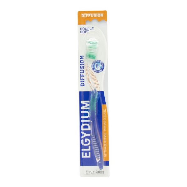 ELGYDIUM DIFFUSION Brosse à Dents Souple - 1 Unité