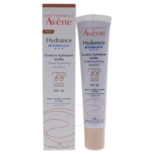 AVENE HYDRANCE BB Légère - Emulsion Hydratante Teintée SPF30 40ml, Peaux Sensibles Normales à Mixtes