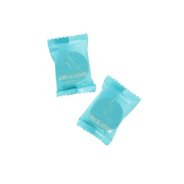 AKILEINE SOINS VERTS Galet de Bain Déo Effervescents 7x 12g, Forte Transpiration et Odeurs des Pieds