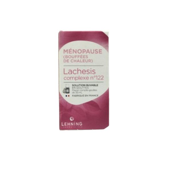 Lehning Lachesis complexe L122 ménopause - Flacon 30 ml