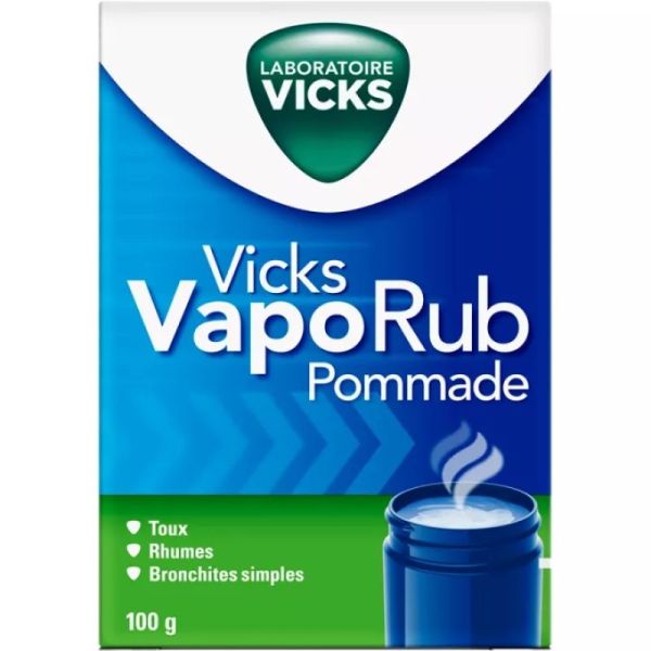 Vicks Vaporub, pommade - Pot 100 g