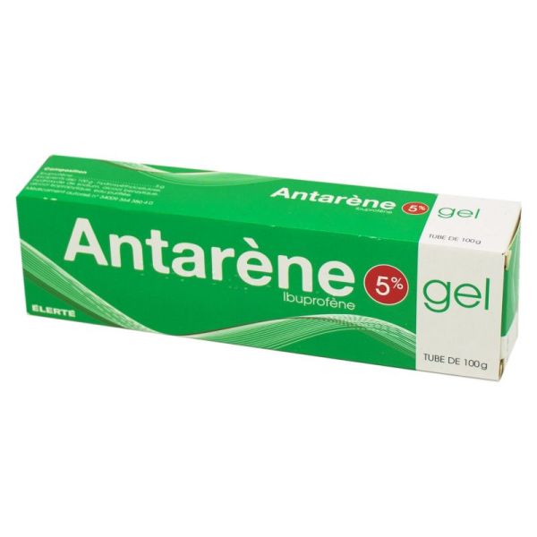 Antarène 5 %, gel anti-inflammatoire Tube 100 g Grand modèle