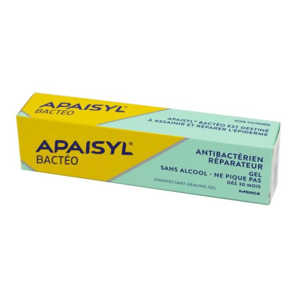 BACTEO APAISYL Gel antibactérien réparateur T/30ml