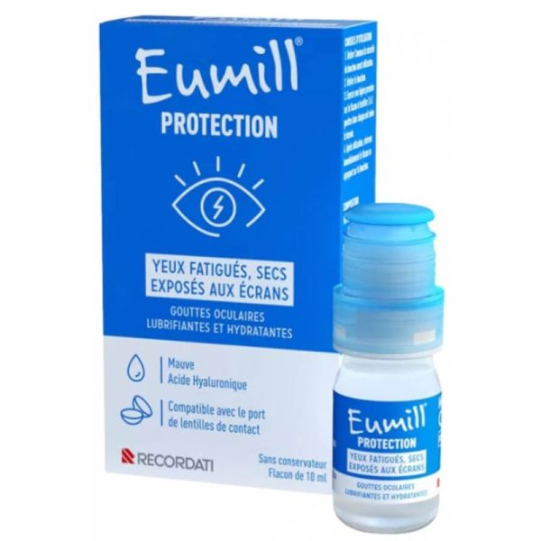 EUMILL - Protection Collyre Yeux Fatigués & Secs 10mL