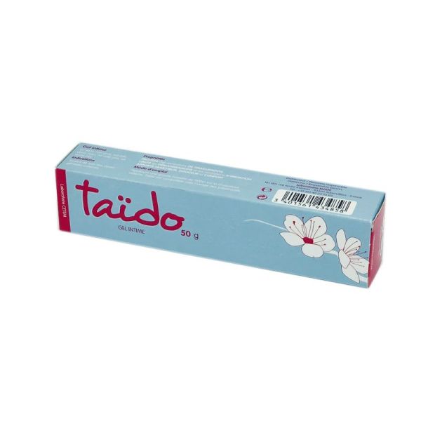 TAÏDO Gel Intime Soin des Zones Génitales Externes - Tiraillements, Démangeaisons, Irritations - 50g