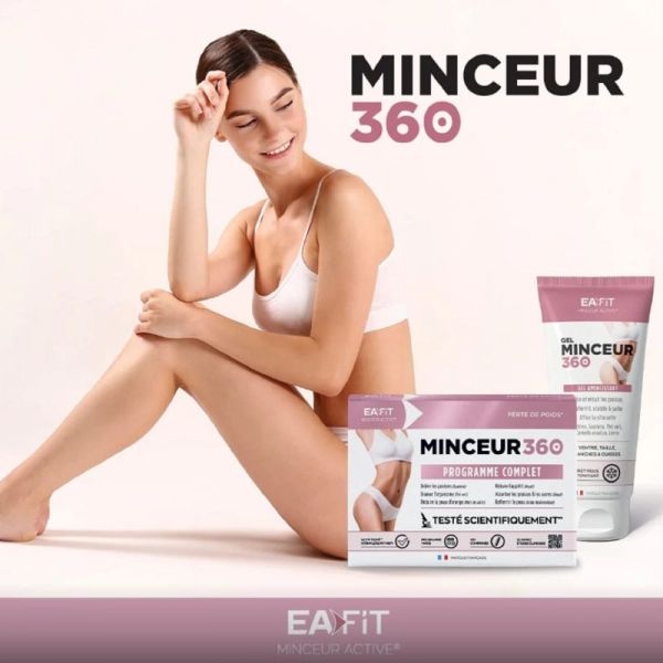 EAFIT MINCEUR 360 Gel 200ml - Gel Amincissant Effet Frais et Tonifiant