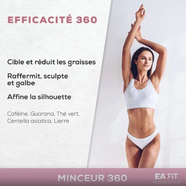 EAFIT MINCEUR 360 Gel 200ml - Gel Amincissant Effet Frais et Tonifiant