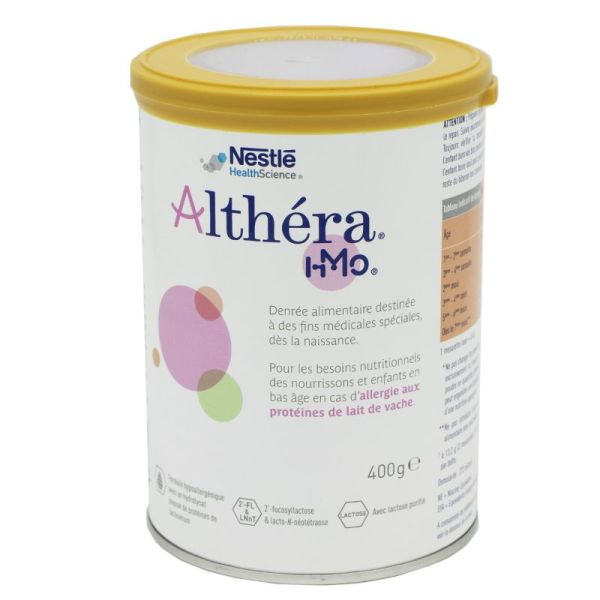 ALTHERA HMO 400g - Poudre de Substitution en Cas d' Allergie aux Protéines de Lait de Vache