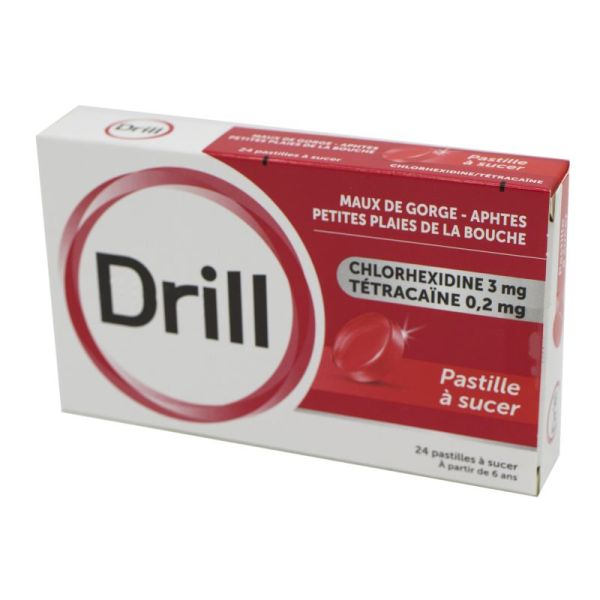 Drill, 24 pastilles à sucer
