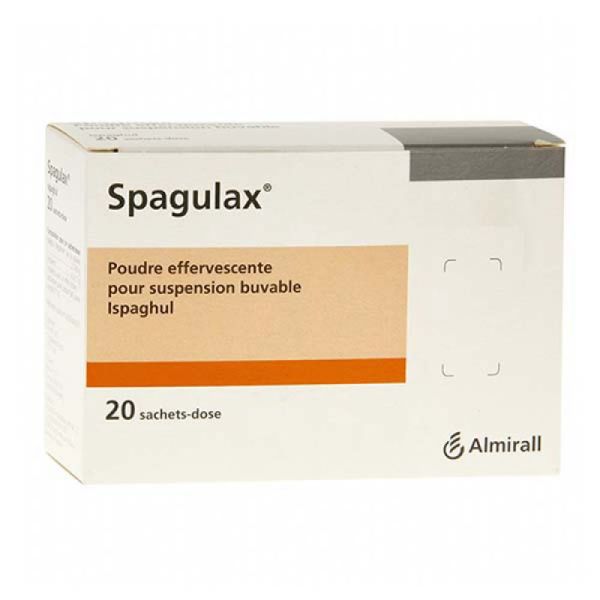 Spagulax, poudre effervescente - 20 sachets