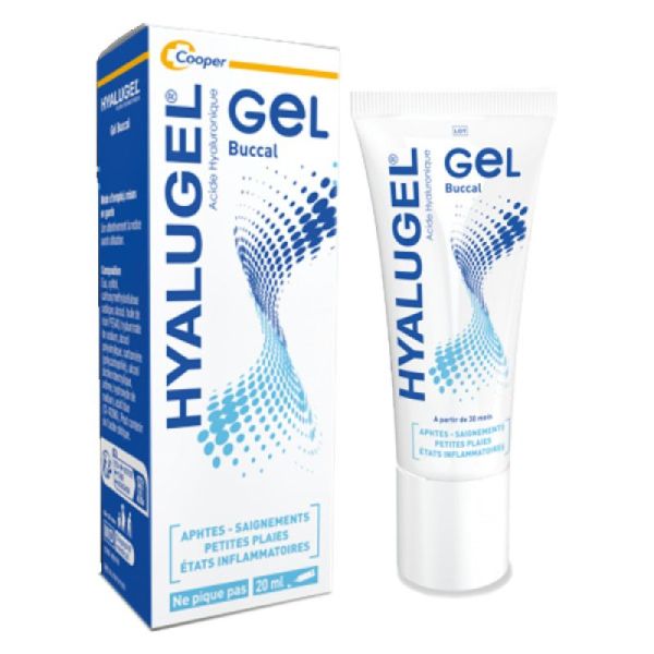 HYALUGEL Gel buccal à l'acide hyaluronique T/20ml