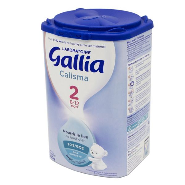 GALLIA CALISMA 2 - Bte/800g - Lait en Poudre 2e Age Pour Nourrissons de 6 à 12 mois