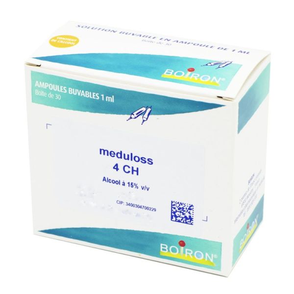 Meduloss 4 à 7CH, 8DH 30 ampoules buvables - Boiron