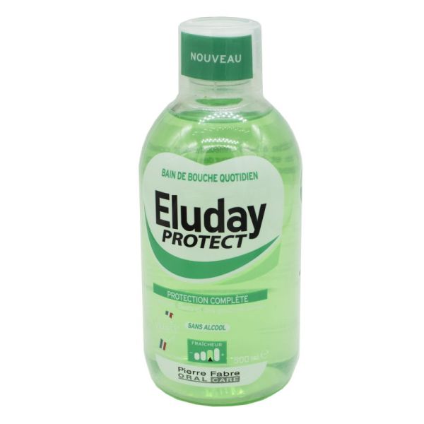 ELUDAY PROTECT 500ml - Solution pour Bain de Bouche - Protection Complète