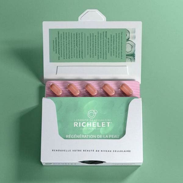 RICHELET REGENERATION DE LA PEAU 30 Comprimés - Renouvellement Cellulaire pour une Beauté Holistique