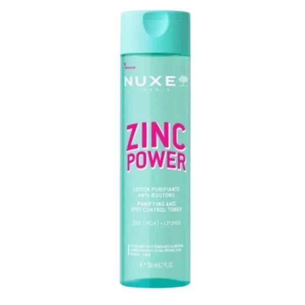 NUXE - LOTION PURIFIANTE ANTI BOUTONS - ZINC POWER - 200 ML