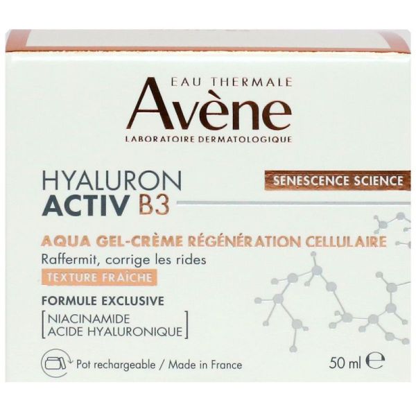 Avene Hyaluron Activ B3 Aqua gel creme regeneration cellulaire 50ml
