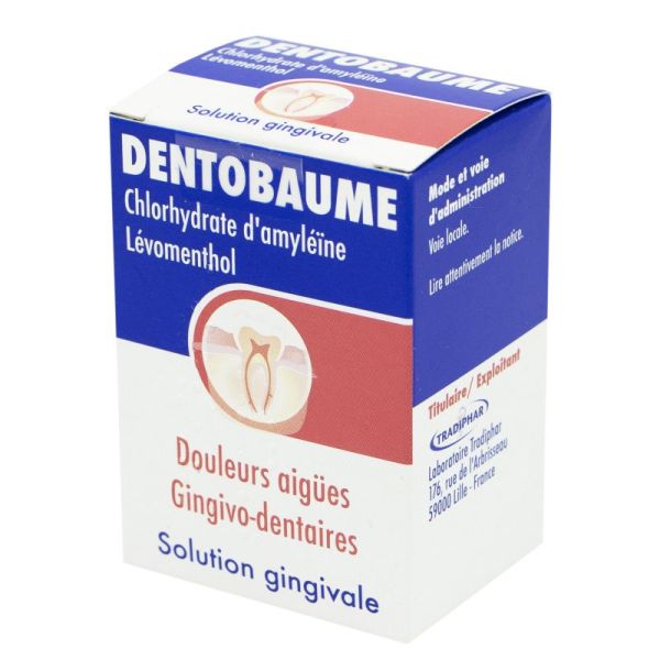 Dentobaume, solution gingivale - Flacon 4 ml