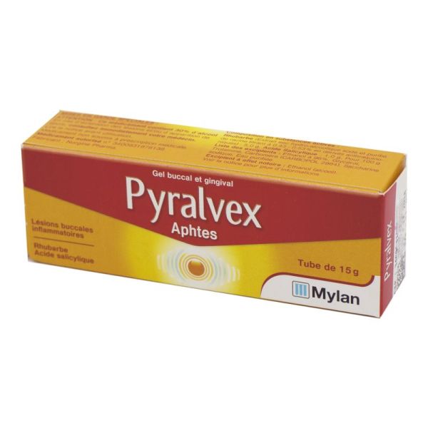 Pyralvex, gel buccal et gingival - Tube 15 g