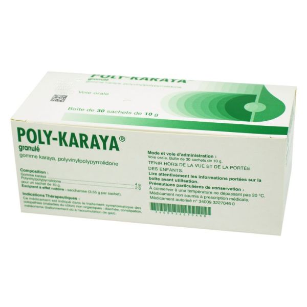 Poly-Karaya, Granulés - 30 sachets