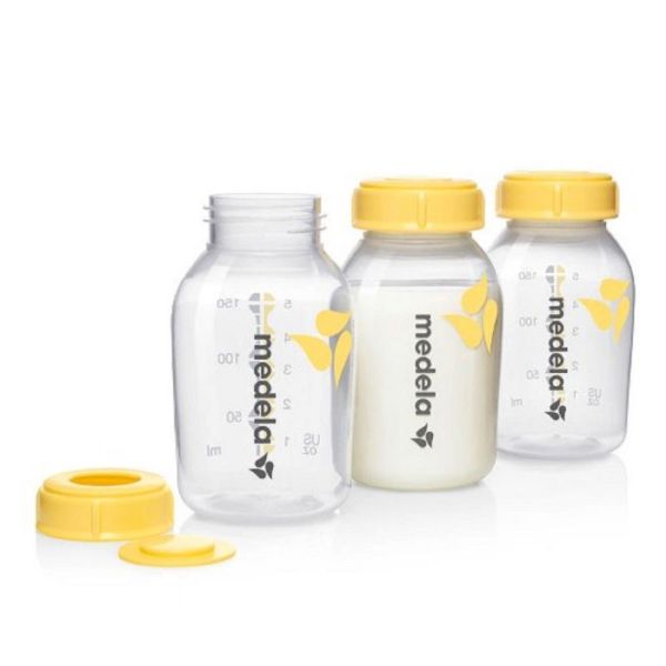 MEDELA Biberon Réutilisable pour Lait Maternel - Lot de 3 - 150ml x 3