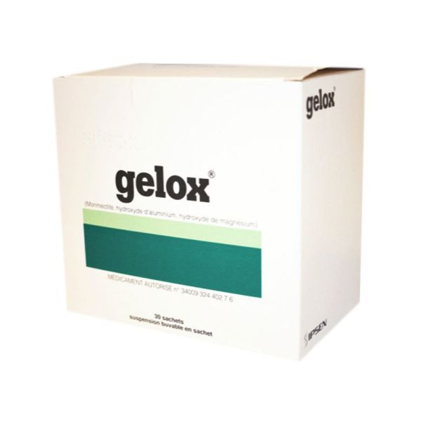 Gelox, suspension buvable - 30 sachets