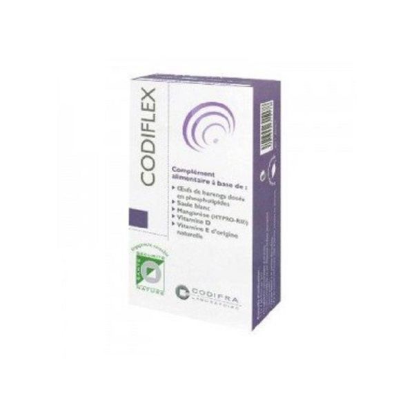 CODIFLEX Complément Alimentaire Confort Articulaire, Stress Oxydatif - Bte/30 Gélules