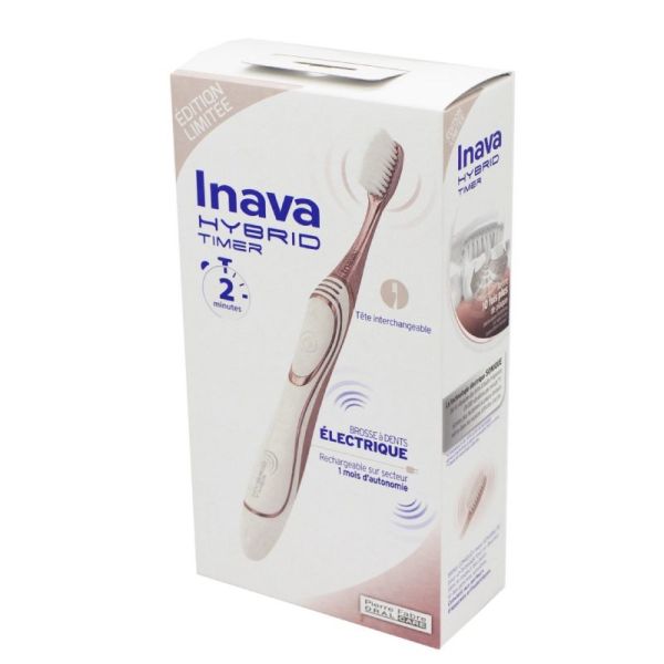 INAVA HYBRID TIMER 2 Minutes - Brosse à Dents Electrique Sonique