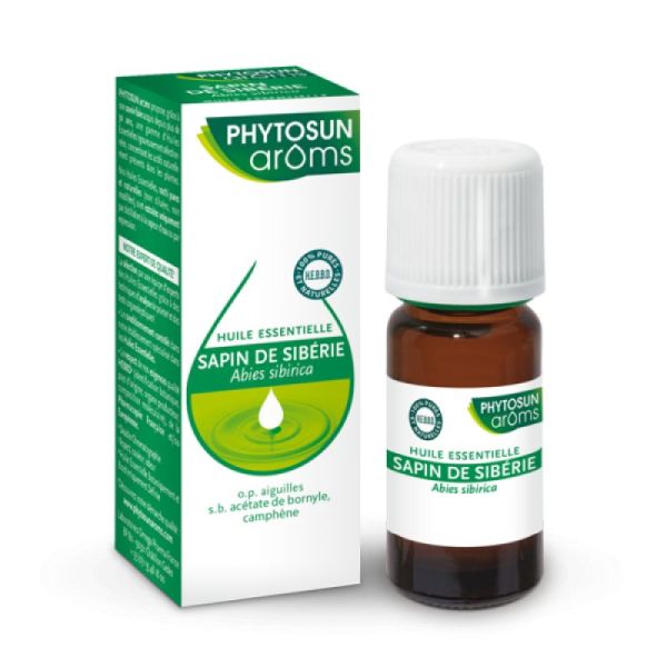 Huile essentielle SAPIN DE SIBERIE - Abies sibirica - Fl/10ml - PHYTOSUN AROMS