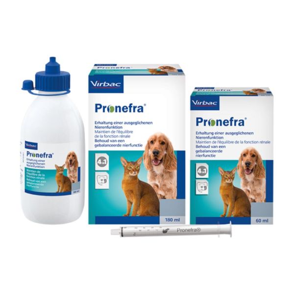 PRONEFRA 60ml - Chat, Chien - Equilibre de la Fonction Rénale