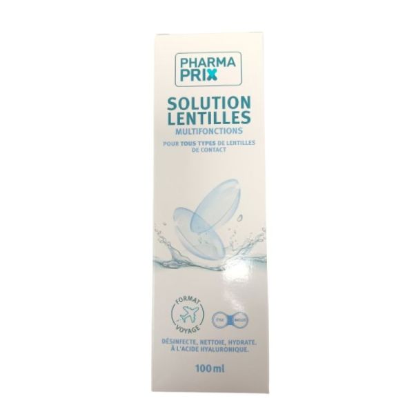 PHARMACTIV/ PHARMARIX - Solution lentilles multifonctions - fl/100 ml