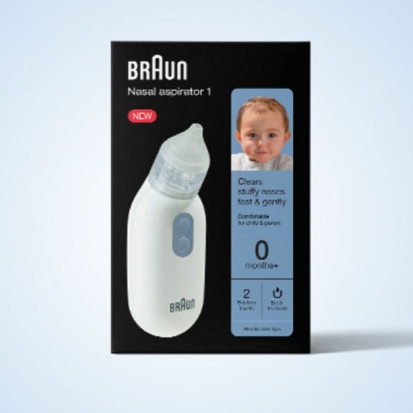 BRAUN Mouche Bébé Electronique / Aspirateur Nasal BNA100