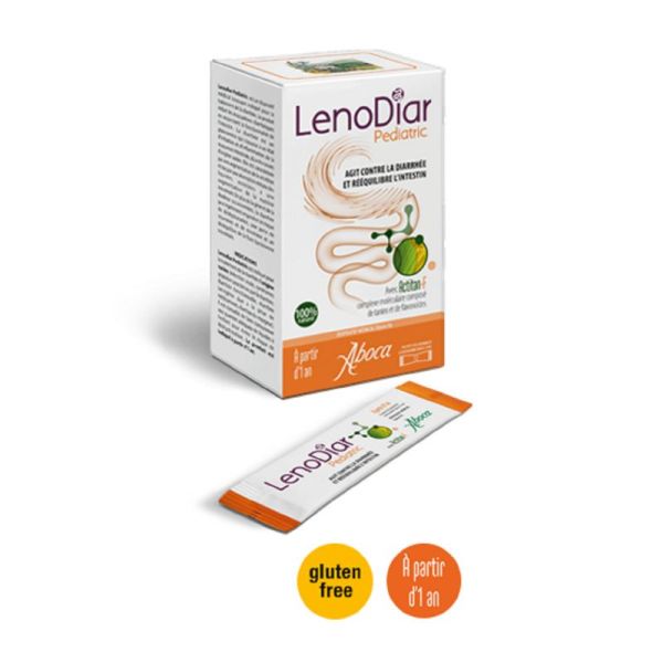 LENODIAR PEDIATRIC 12 Sachets - Diarrhée et Rééquilibre de l' Intestin