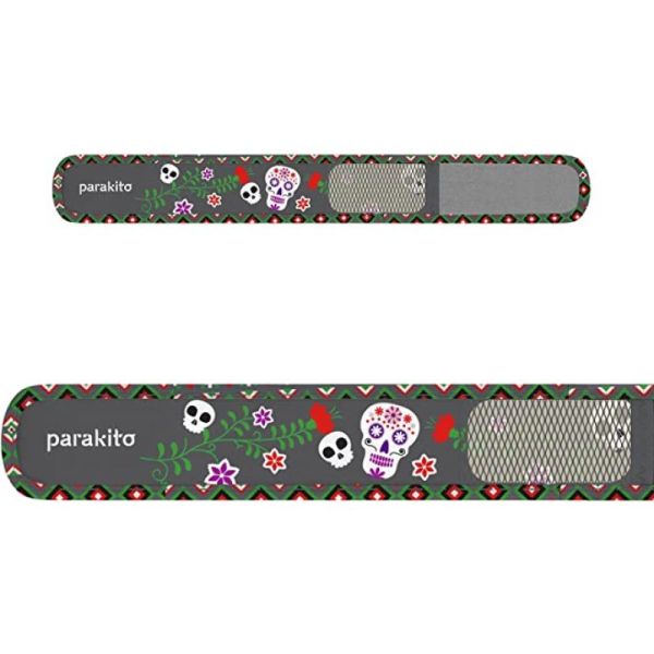 PARAKITO KIDS Bracelet DARK ROSES - Bracelet Anti Moustiques Rechargeable - Enfant de 3 à 7 Ans - Bte/1