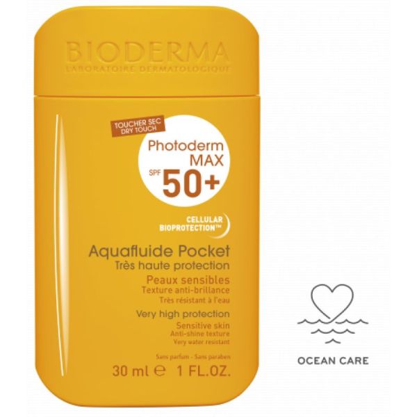 PHOTODERM MAX SPF50+ Aquafluide Pocket 30ml - Visage et Corps, Toutes Peaux