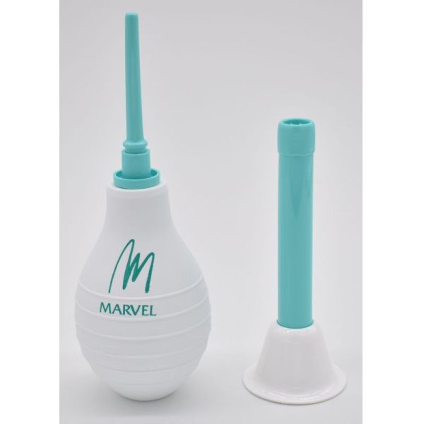 MARVEL la Poire à Injection Rectale et Vaginale 220ml - Lavement Double Usage - Bte/1