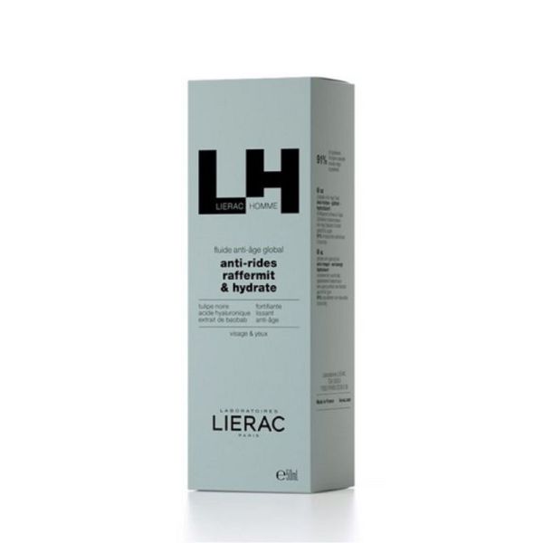 LIERAC HOMME Fluide Anti-âge Global Anti-rides 50ml