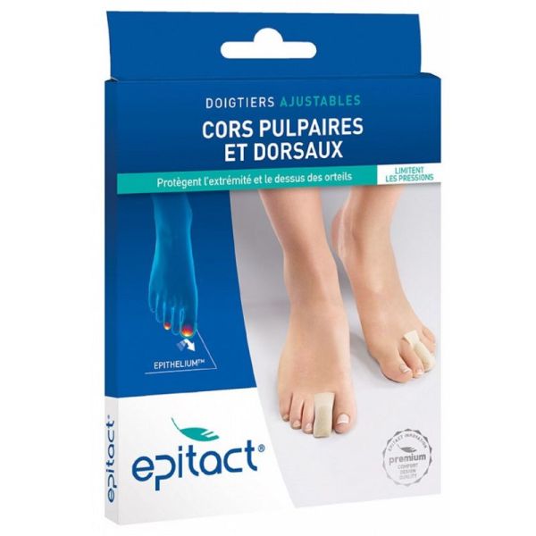 EPITACT Doigtiers Ajustables Bte/2 - Protection Orteils, Doigts (Cor Pulpaire/Dorsal) Epithélium 26