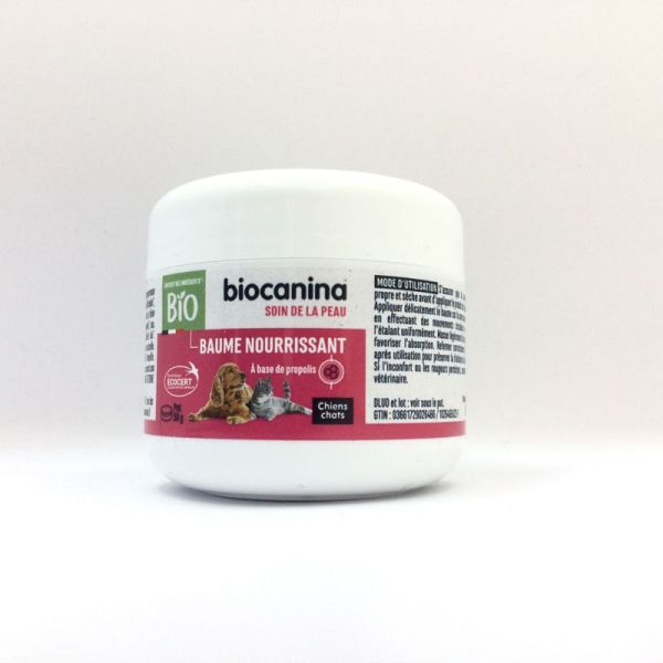 BIOCANINA , Baume Nourrissant , Soin de la Peau , Chiens et Chats , POT/50g , 3661729026466