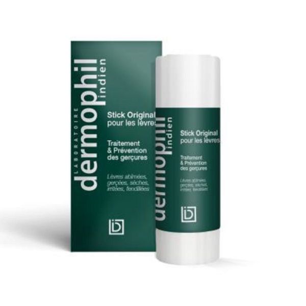 DERMOPHIL INDIEN Stick Original pour les Lèvres 3.5g - Traitement et Prévention des Gerçures