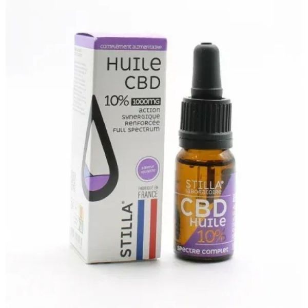 HUILE CBD Calm Evening Bio 10% 100mg Full Spectrum 10ml - Collection Saveurs MCT