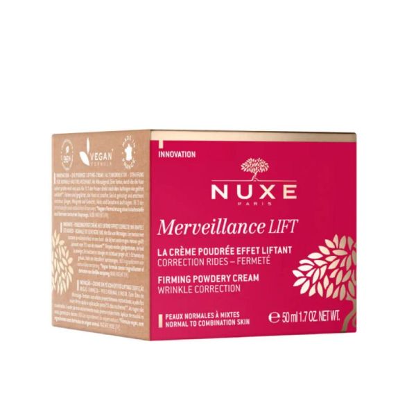 NUXE Merveillance Lift La Crème Poudrée Effet Liftant 50ml - Peaux Normales à Mixtes