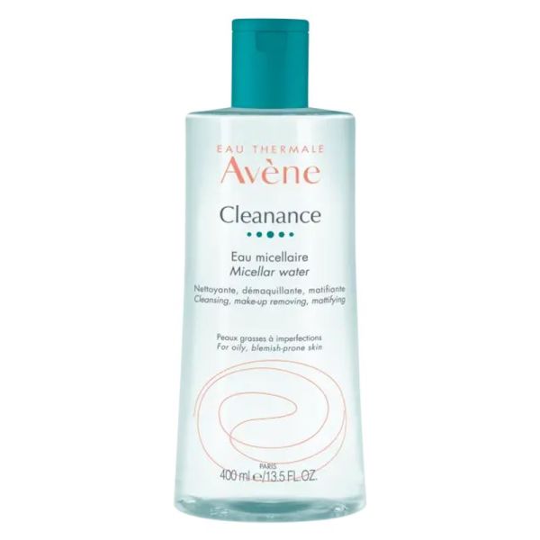 AVENE CLEANANCE Eau Micellaire 400ml Visage et Yeux - Peaux Grasses à  Imperfections - 3282770207811