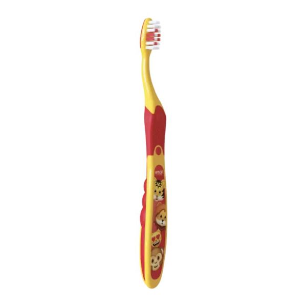 ELGYDIUM KIDS Brosse à Dents Souple EMOJI - Enfants de 2 à 6 Ans - 1 Unité