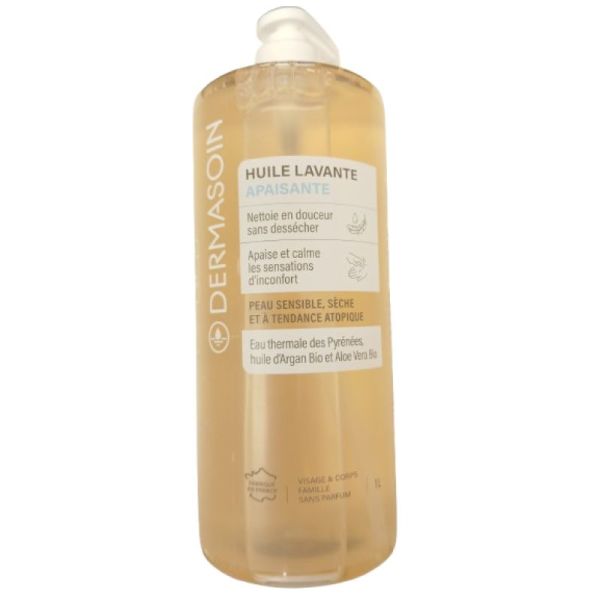 PHARMACITV / DERMASOIN - Huile lavante apaisante - FL/1L