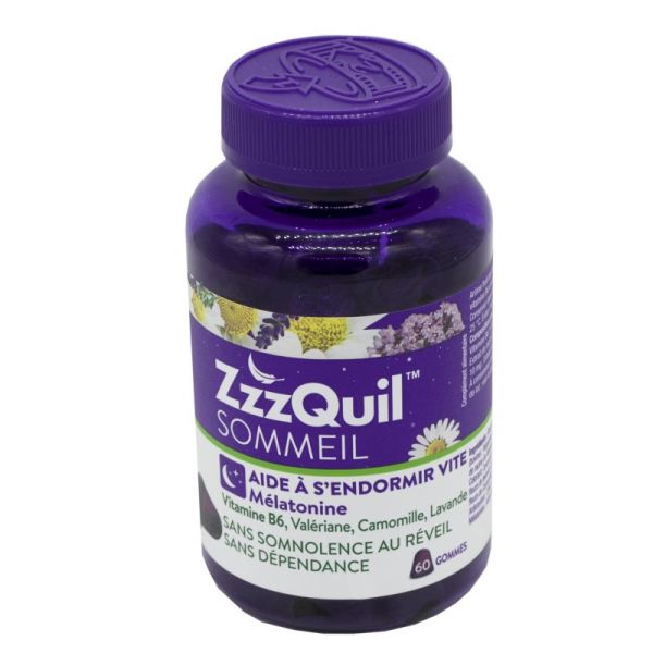 ZzzQuil Sommeil Arôme Fruits des Bois 60 gommes