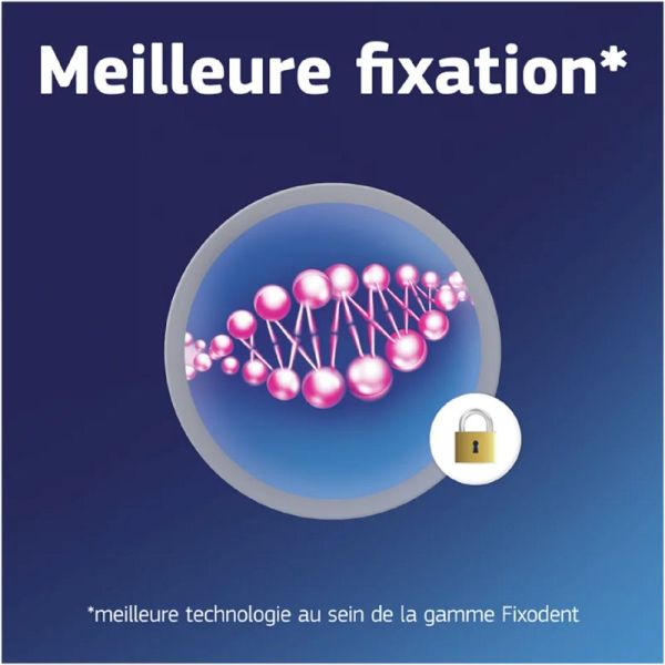 FIXODENT Pro Professional 40g - Crème Adhésive Pour Prothèses Dentaires