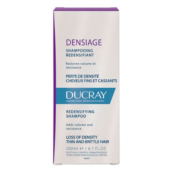 DENSIAGE Shampooing Redensifiant 200ml - Perte de Densité, Cheveux Fins et Cassants