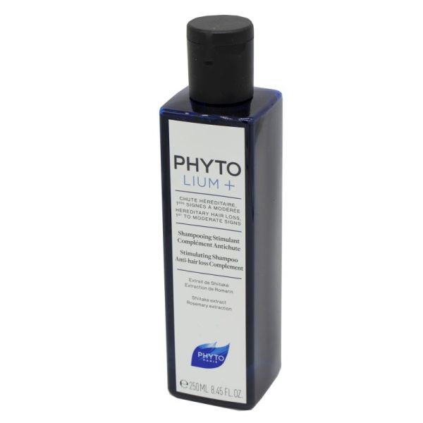 PHYTOLIUM+ Shampooing Stimulant Complément Antichute 250ml - Chute Héréditaire 1ers Signes à Modérés